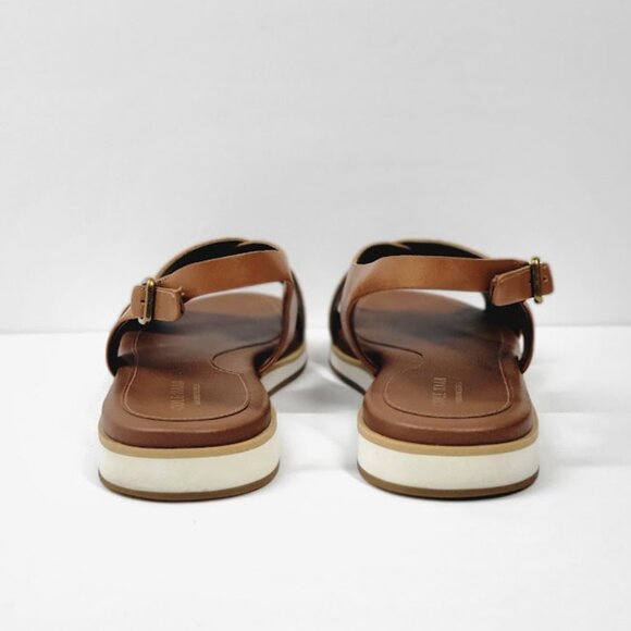COLE HAAN mira cross-band leather slingback sandals Sz 8B - Picture 6 of 8